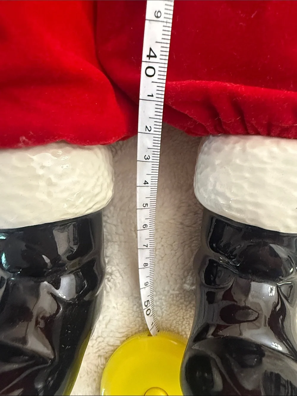 Vintage Santa & Mrs. Claus Christmas Dolls 15–17” Red Velvet Holiday Decor